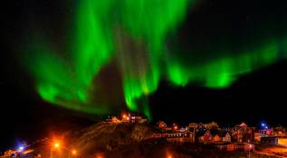En imágenes | En Dinamarca disfrutan de la aurora boreal