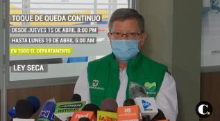 Gobierno de Antioquia amplía medidas restrictivas