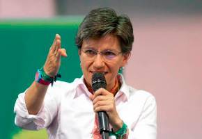 La alcaldesa de Bogotá, Claudia López se desapacha contra las “amenazas y chantajes” del presidente Petro frente al proyecto del metro de la ciudad Foto: Colprensa