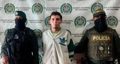 Juan Camilo Zapata Cano, alias “Zeta”, fue capturado en enero de 2022 en Medellín. FOTO: CORTESÍA DE LA POLICÍA.