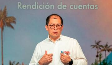 Desde Medellín, Barbosa participó en una jornada de rendición de cuentas a propósito de 3 años de gestión.<span class=mln_uppercase_mln> </span><span class=mln_uppercase_mln>FOTO</span> <b><span class=mln_uppercase_mln>Camilo Suárez</span></b>
