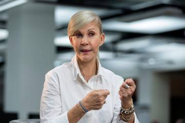 Toro, quien es médica de profesión, advirtió que la reforma “marchita” las EPS y que lo que les presentó el pasado viernes en Cali “no concuerda con lo que está escrito en el proyecto”. FOTO Camilo Suárez