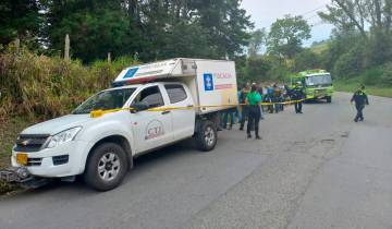 Este fue el hallazgo más reciente registrado en una quebrada. Ocurrió este jueves en San Cristóbal. FOTO: MAURICIO PALACIO