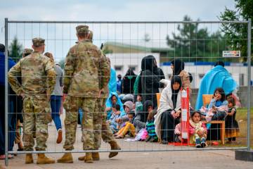 Desde el 15 de agosto, cuando los talibanes se tomaron el poder, EE. UU. evacuó a 120.000 ciudadanos afganos. FOTO getty