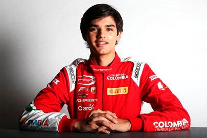 El piloto colombiano debutó en la Fórmula Regional Asia con triunfo, este domingo vuelve a competir. FOTO COLPRENSA 