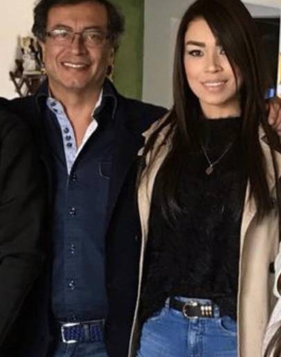 Gustavo Petro escuchó por dos horas a su exnuera Day Vásquez. FOTO CORTESÍA 