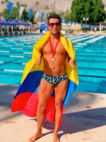 Jorge Iván Agudelo: el nadador colombiano que desafía los siete mares 