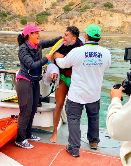 Jorge Iván Agudelo: el nadador colombiano que desafía los siete mares 
