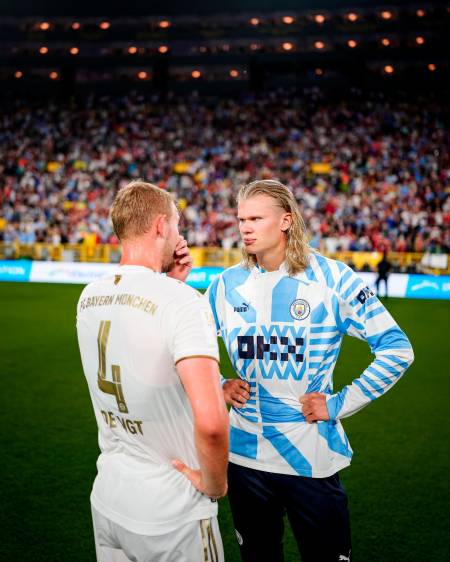 Erling Haaland será el arma de los ciudadanos de Inglaterra ante el Bayern alemán. FOTO CORTESÍA 
