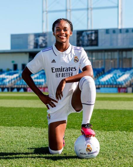 Linda Caicedo, el fichaje de lujo del Real Madrid femenino. FOTO TWITTER REAL MADRID