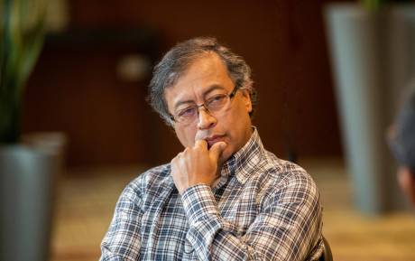 Gustavo Petro reconoció que su hermano Juan Fernando fue a La Picota (ver Foto detalle), donde se contactó con Iván Moreno y Martín Morales Diz. FOTO CAMILO SUÁREZ