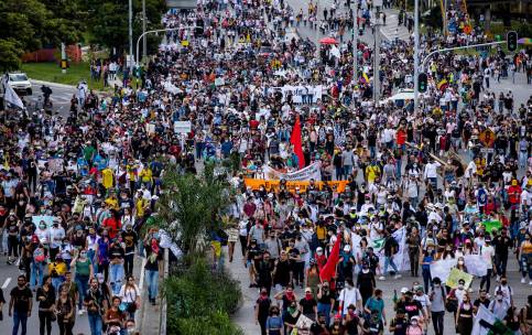 Estas son las marchas programadas para el miércoles 19 de mayo