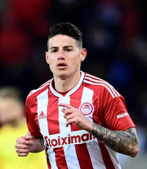 El cucuteño fue una de las figuras en la goleada del Olympiakos 6-1 ante Panetolikos. FOTO TOMADA @olympiacosfc