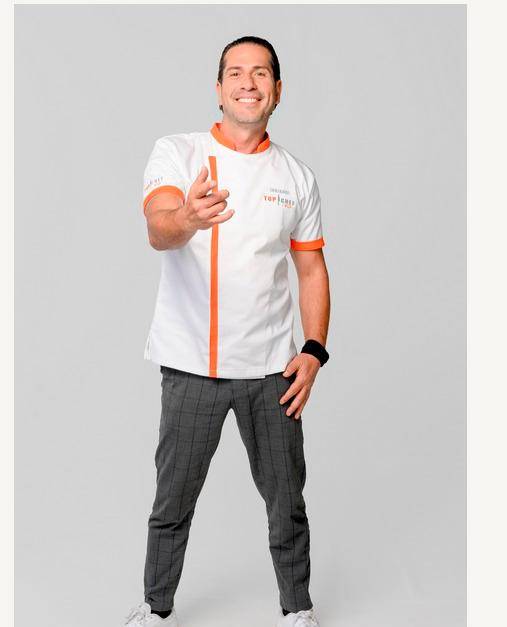 Gregorio Pernía busca el desquite en la cocina de Top Chef VIP de Telemundo