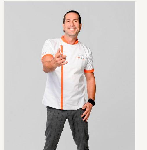 Gregorio Pernía es uno de los participantes reality Top Chef VIP, que emite Telemundo y que presenta la también colombiana Carmen Villalobos. FOTO Cortesía Telemundo Internacional