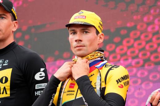 El corredor Primoz Roglic reciente campeón del Giro de Italia no estará en el Tour de Francia. <b> </b>FOTO TOMADA @giroditalia