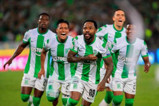 El Atlético Nacional, campeón en dos ocasiones de la Copa Libertadores (1898 y 2016), arranca en la edición 2023 como visitante. FOTO ANDRÉS CAMILO SUÁREZ