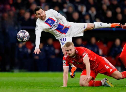 La derrota 2-0 del PSG ante el Bayern Munich confirmó otro fracaso para el club francés. FOTO EFE