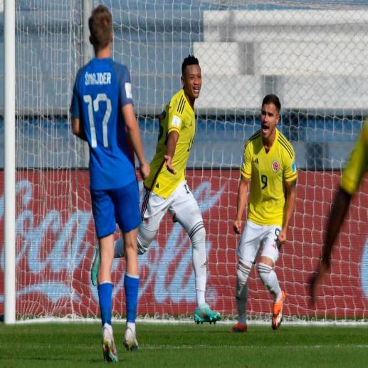 La Selección Colombia clasificó primera del Grupo C con siete puntos. FOTO FCF