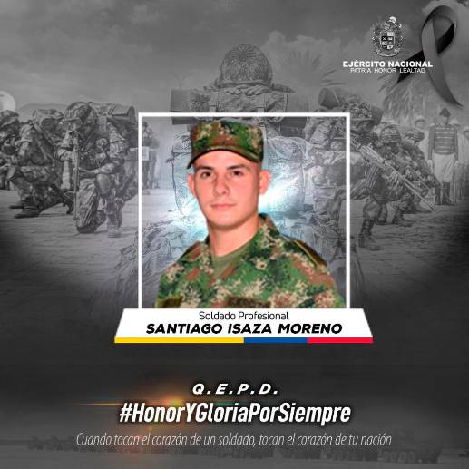 El soldado fue trasladado hasta el hospital de Bogotá donde no resistió la gravedad de las heridas. FOTO: Cortesía.