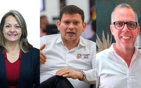 Aydée Lizarazo, John Milton Rodríguez y Alfredo Saade FOTOS CORTESÍA Y EL COLOMBIANO