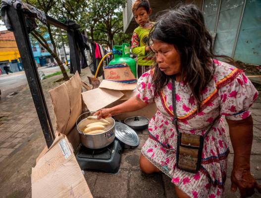 Este colegio de Medellín quedó en medio del drama de los 260 emberas y el reclamo de los padres de familia de los estudiantes. Foto: Camilo Suárez Echeverry 