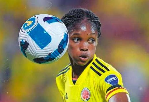 Linda Caicedo, una luchadora de la vida también. FOTO AFP