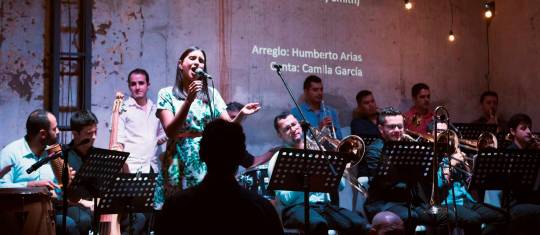 La Orquesta La Pascasia, que arrancó poco después de la inauguración, planea lanzar un disco este año. FOTO cortesía 