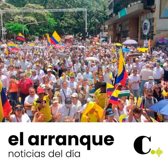 Protestas contra Petro en Medellín