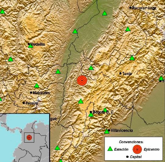 Temblor Con Epicentro En Cundinamarca Se Sintio En Medellin