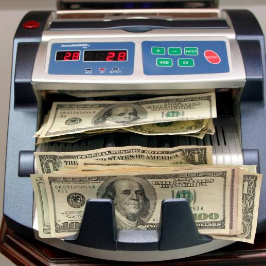 El dólar se negoció en promedio hoy a $4.433,91, en la bolsa colombiana. FOTO Archivo