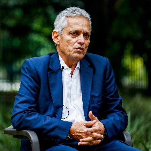 El técnico Reinaldo Rueda respondió a las declaraciones de James Rodríguez. FOTO JULIO CÉSAR HERRERA