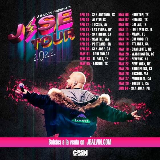 Balvin suspende su gira de conciertos por Estados Unidos