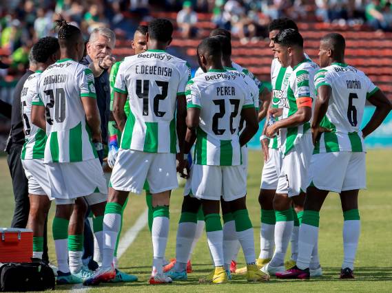 Atlético Nacional perdió en Montería 2-1 con Jaguares en un partido malo para los verdes que no generaron el fútbol que quiere el hincha. FOTO JUAN ANTONIO SÁNCHEZ