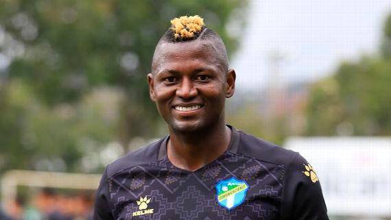 Duvier Riascos jugó en la Equidad Seguros en el 2022. FOTO TWITTER @CremasOficial