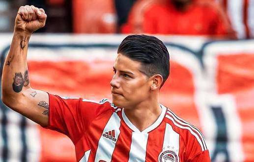James Rodríguez es de nuevo baja para Olympiacos, aunque el club no ha oficializado el tiempo en que estará por fuera de las canchas. FOTO EFE