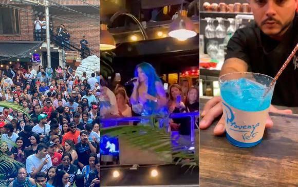 Fans de Karol G se reúnen en el sector de Provenza para compartir con la artista. FOTOS Cortesía