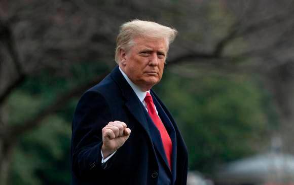 El expresidente de Estados Unidos solía utilizar sus cuentas de Facebook e Instagram para anunciar que participaría en programas de televisión. FOTO: ARCHIVO EL COLOMBIANO 