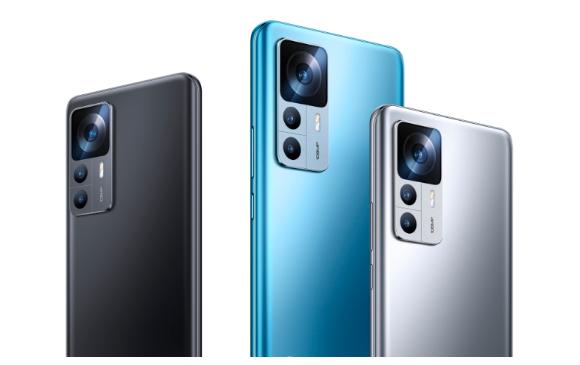 Modelos de la serie Xiaomi 12T. FOTO Cortesía 
