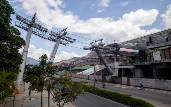 Se estima que el metrocable de Picacho beneficiará a cerca de 420.000 personas. FOTO: ESTEBAN VANEGAS.