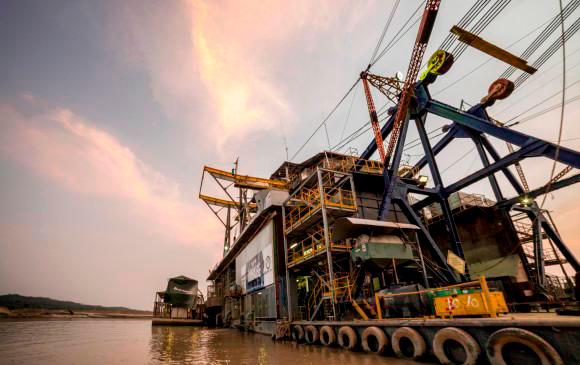 Mineros informó la firma de la nueva convención colectiva de su filial Mineros Aluvial de El Bagre Antioquia. FOTO cortesía
