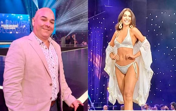 Juan Rodrigo Correa es un emprendedor paisa que diseñó y confeccionó los vestidos de baño de Miss Universe Colombia 2021. FOTOS Cortesía
