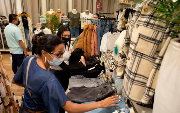 Comercio empujó a la economía en el primer mes del año. FOTO: EL COLOMBIANO
