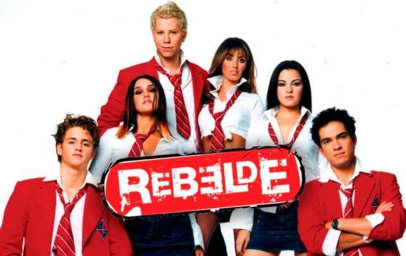 Parte del elenco de la serie Rebelde. FOTO: Cortesía Televisa 