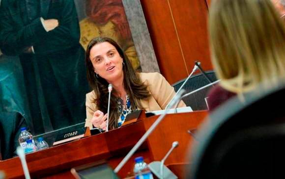 Abudinen renunció a su cargo el 9 de septiembre de 2021 en medio de la presión política que generó el escandaloso contrato y los hechos de corrupción que lo rodearon. FOTO: COLPRENSA