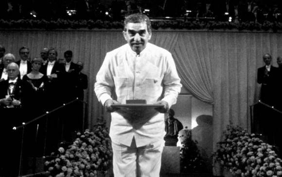 El colombiano fue el octavo autor de lengua castellana en recibir el Nobel de Literatura. FOTO: ARCHIVO