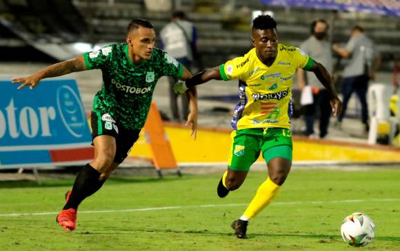 Nacional venció 4-1 a Huila y se consolida como líder de la Liga Betplay, además se clasificó de manera anticipada tras alcanzar 32 puntos. FOTO DIMAYOR