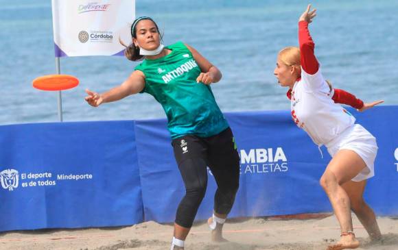 Yina Cartagena fue una pieza clave para conseguir la tercera medalla de oro para Antioquia en los Juegos. FOTO indeportes