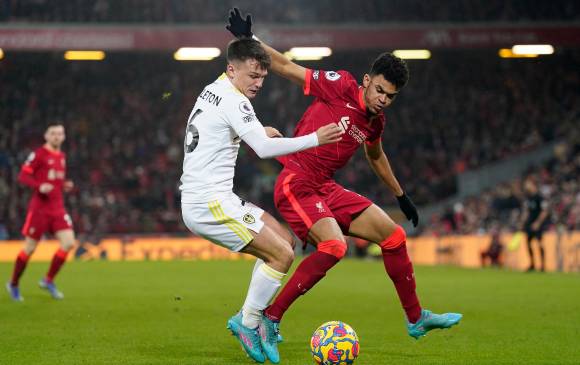 Luis Díaz se consolida en el Liverpool. FOTO: EFE