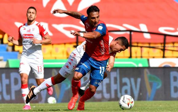 David Loaiza, volante del Medellín. FOTO DIMAYOR